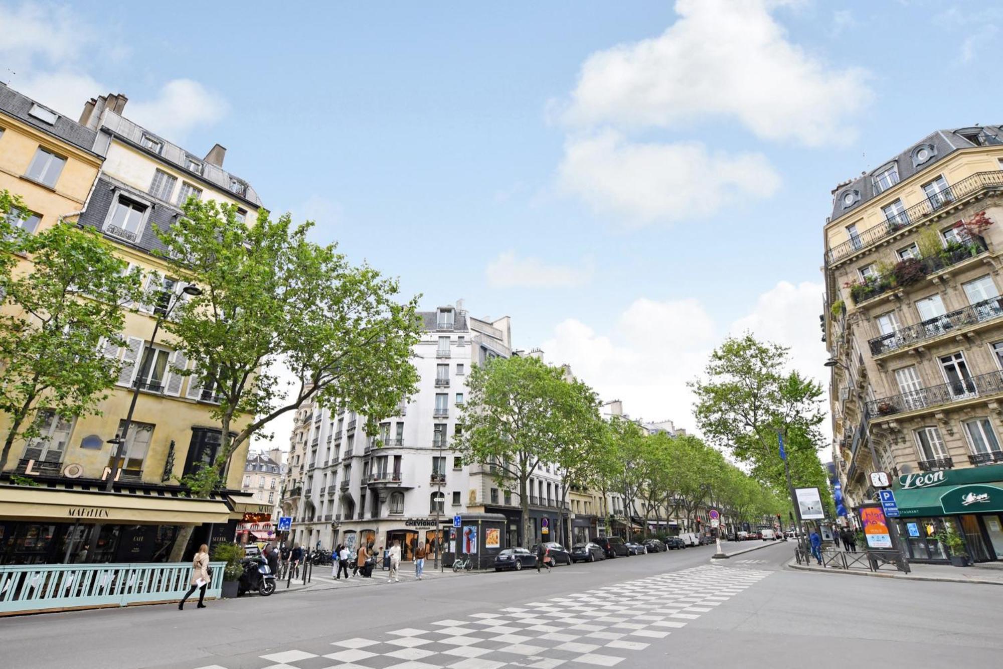 Apartment Louvre In Saint-germain Ideal For Visiting